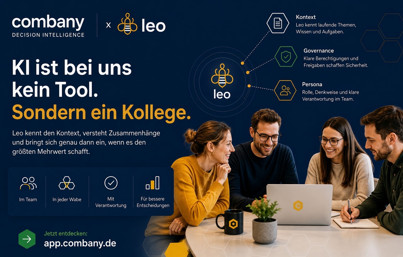 CombAny x Leo – KI ist bei uns kein Tool, sondern ein Kollege
