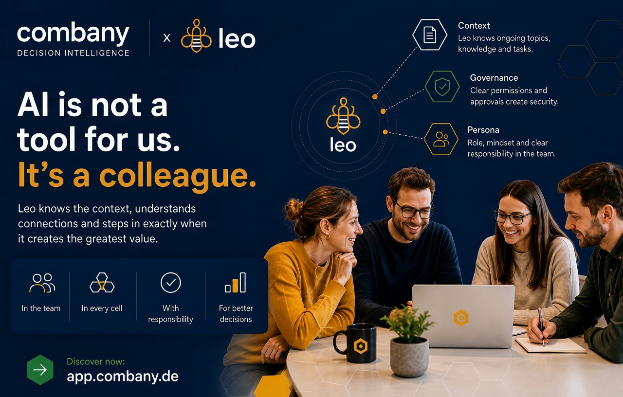 CombAny x Leo – AI is not a tool for us, it's a colleague